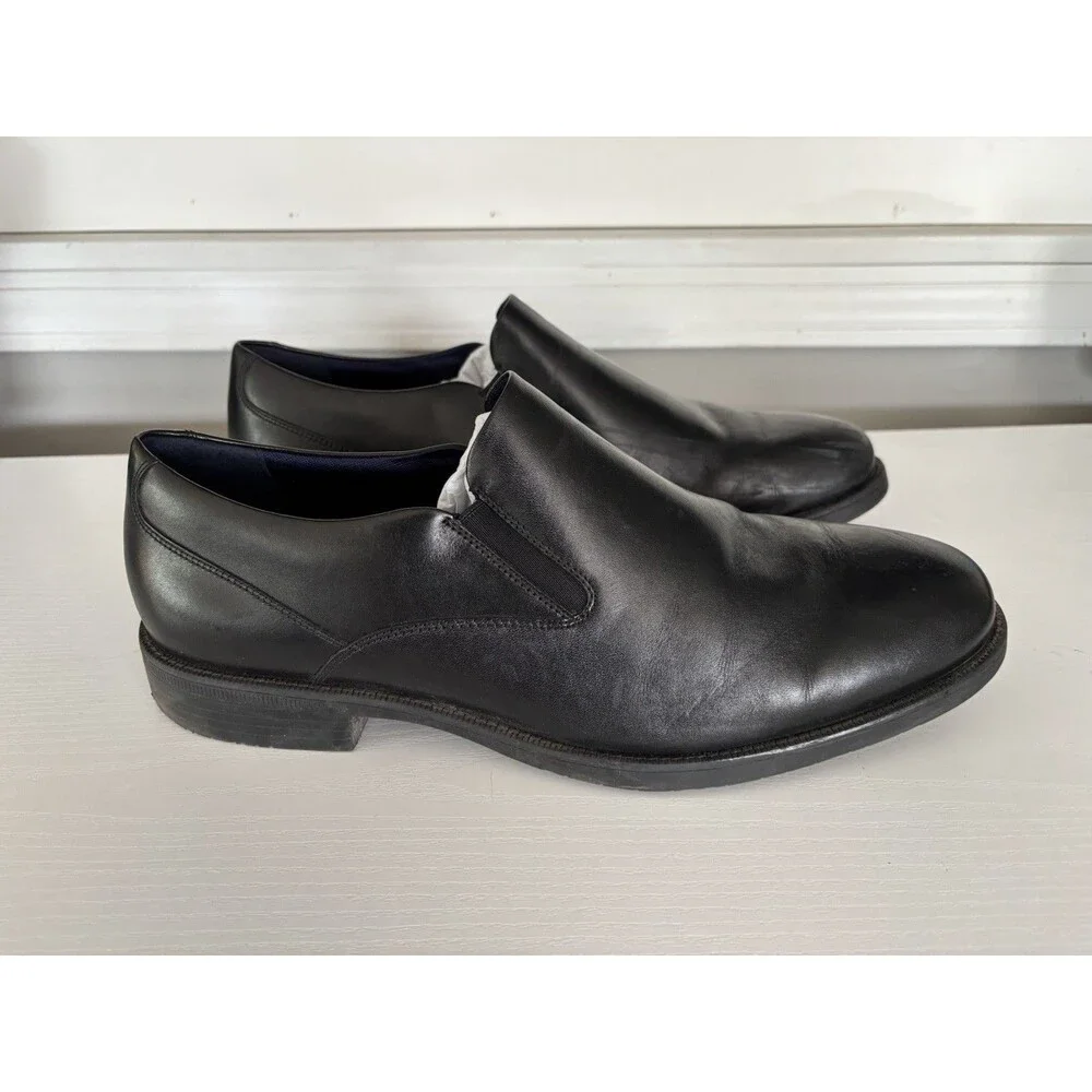Cole Haan Grand+ Pratt Slip On Loafers Mens 13M Black Leather C40248